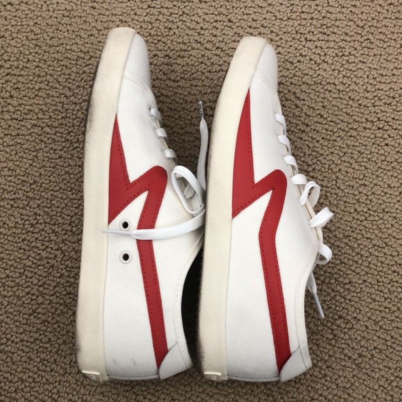 Rag & Bone Court Low Leather & Canvas Sneaker 39.5 - Picture 2 of 8